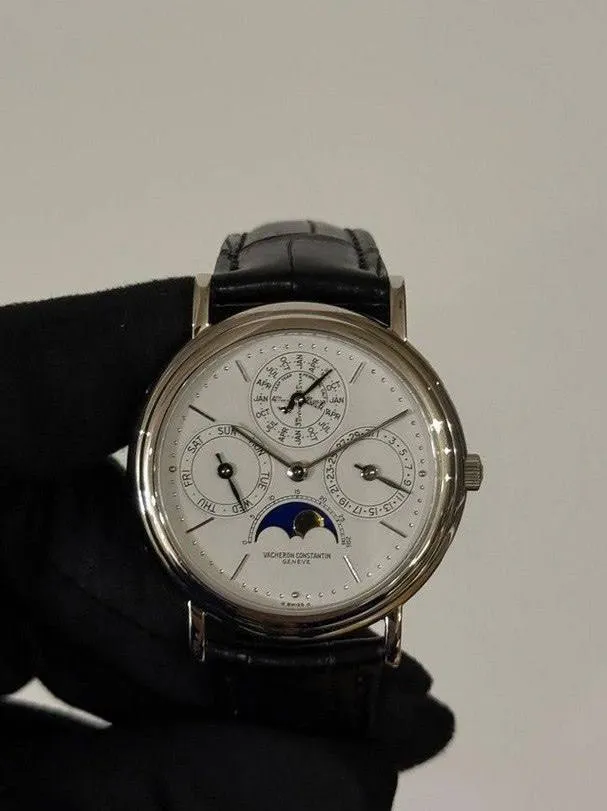 Vacheron Constantin Patrimony Perpetual Calendar Moon 43031 Platinum